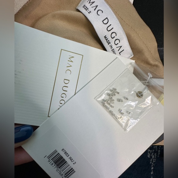 Mac Duggal | Sheer Mesh Cocktail Dress - Picture 5 of 5